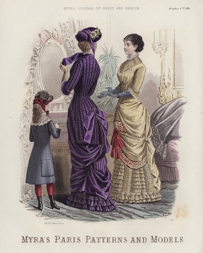 Modelli e modelli di Parigi di Myra da European School