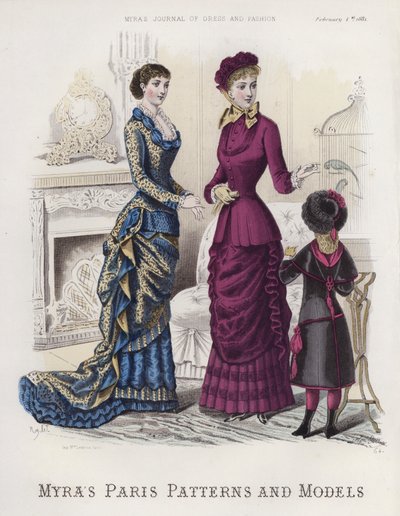 Modelli e modelli di Parigi di Myra da European School