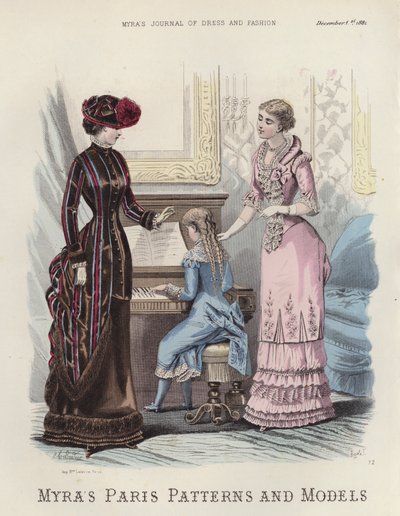 Modelli e modelli di Parigi di Myra da European School