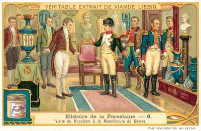 Napoleone I in visita alla fabbrica di porcellane di Sèvres, Francia da European School