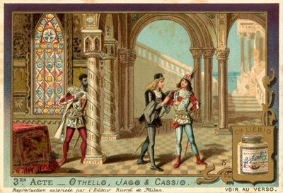 Otello ascolta Iago e Cassio da European School
