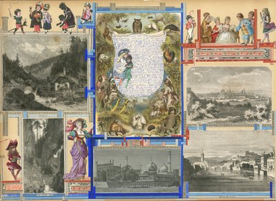 Pagina del volume VI del Sammelsurium (materiale a stampa) da European School