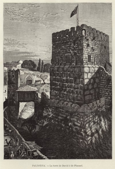 Palestina, La torre di Davide o di Fasaele da European School