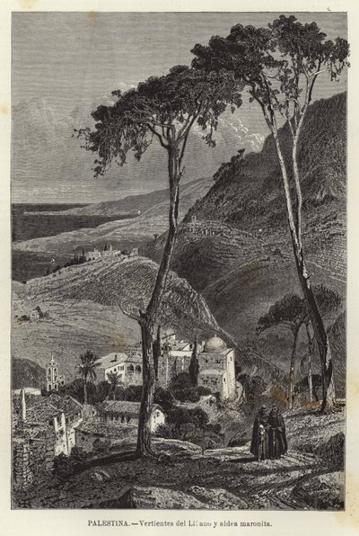 Palestina, Sorgenti del Lillano e villaggio maronita da European School