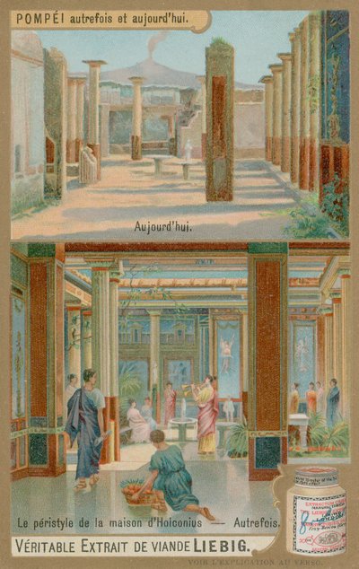 Peristilio (colonnato) nella casa di Holconius da European School