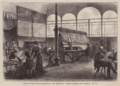 Sala di lettura all