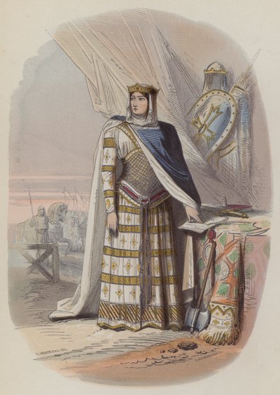 Richilde, contessa di Hainaut, consorte e reggente delle Fiandre da European School