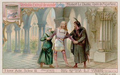 Robert è diviso tra Bertram e Alice da European School