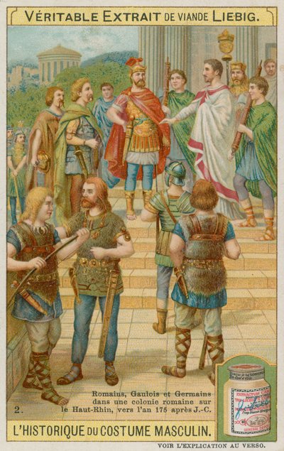 Romani, Galli e Germani in una colonia romana sull
