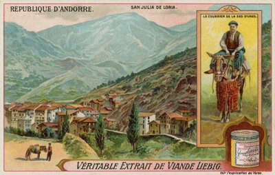 San Julià de Lòria e un messaggero da Seo d