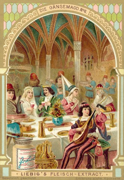 Scena dalla fiaba dei Fratelli Grimm La guardiana delle oche da European School