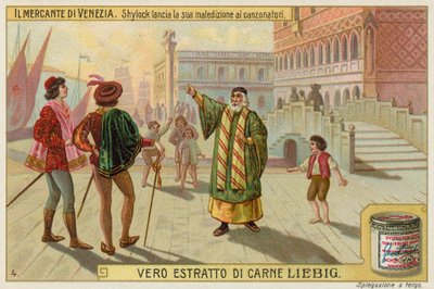 Shylock, Bassanio e Antonio da European School