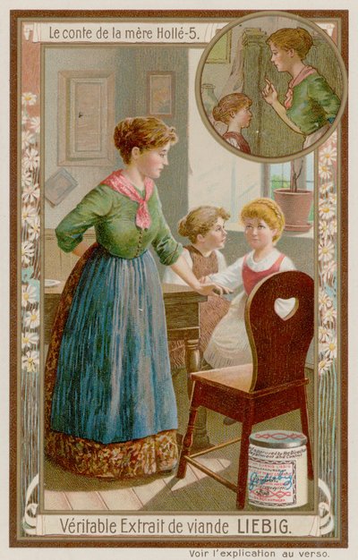 La matrigna manda sua figlia da Frau Holle da European School