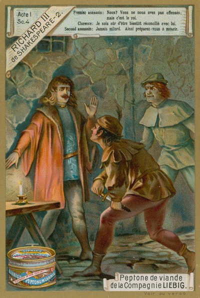 Il Duca di Clarence e i suoi assassini, Atto I, Scena IV da 