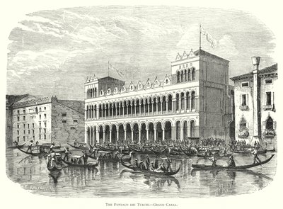 Il Fondaco dei Turchi, Canal Grande da European School