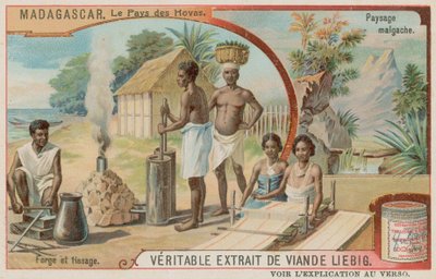 La Terra degli Hova: Una Fucina, un Telaio e la Campagna del Madagascar da European School