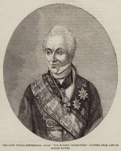 Il defunto Principe Metternich da European School
