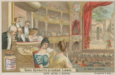 Il Teatro Moderno (c 1900) da European School