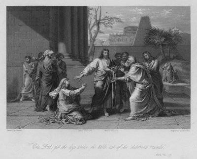 La donna sirofenicia, Marco VII, 28 da European School