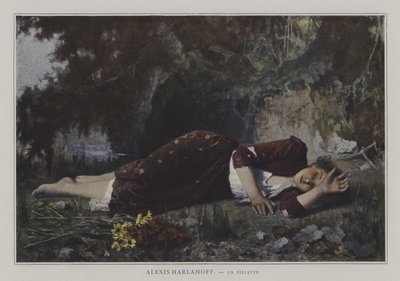 La giovane ragazza da European School