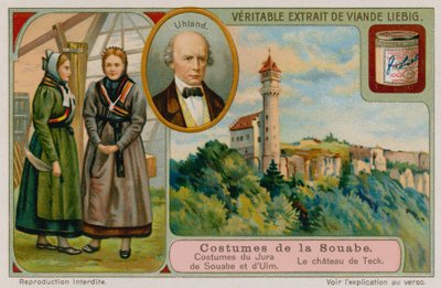 Gli abiti di Jura e Ulm, Ludwig Uhland e il Castello di Teck da European School