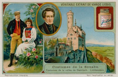 Gli abiti della valle di Steinlach, Wilhelm Hauff e Lichtenstein da European School