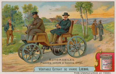 La prima automobile a benzina, 1875 da European School
