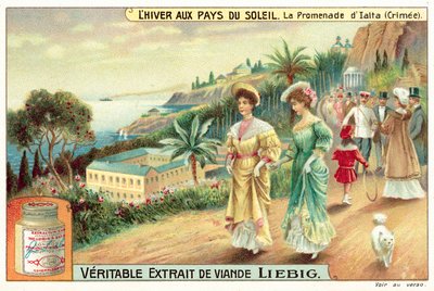 La passeggiata a Yalta, Crimea da European School