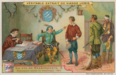 Il giovane Shakespeare accusato di bracconaggio, 1584 da European School