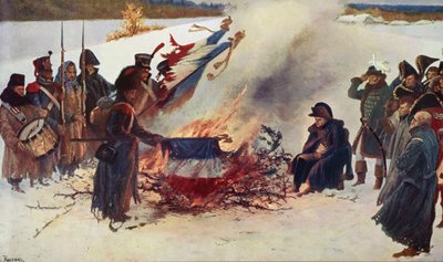 Così passa la gloria del mondo (litografia a colori) da European School