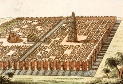 Torre di Babele, Palazzo Reale e Giardini Pensili di Babilonia da European School