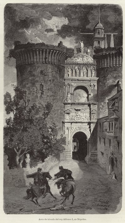 Arco di Trionfo di Alfonso I a Napoli da European School