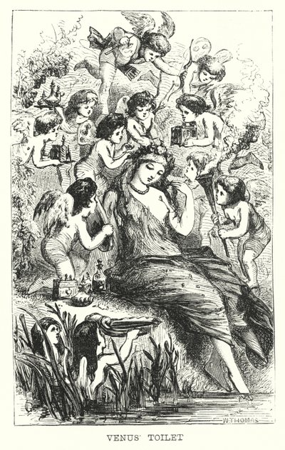 Toilette di Venere (incisione) da European School