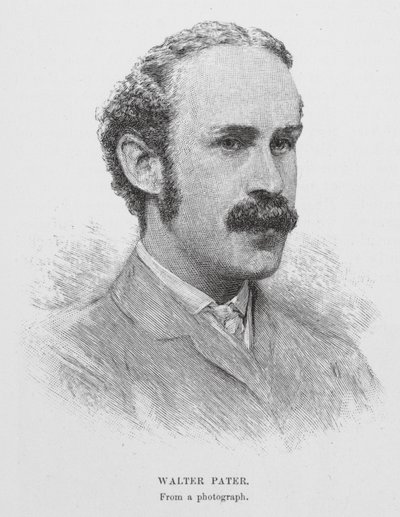 Walter Pater (incisione) da European School