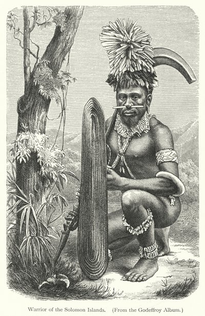 Guerriero delle Isole Salomone da European School