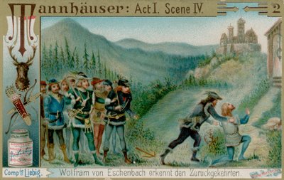 Wolfram e i suoi compagni trovano Tannhäuser da European School