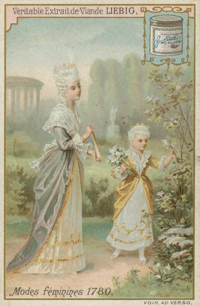 Donne nel 1780 da European School