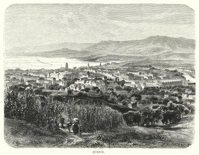 Zurigo (incisione) da European School