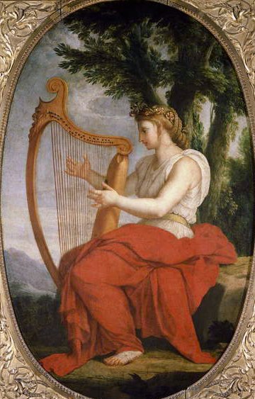 Calliope, c.1650-52 da Eustache Le Sueur