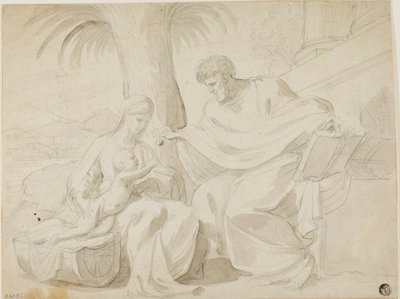Sacra Famiglia da Eustache Le Sueur