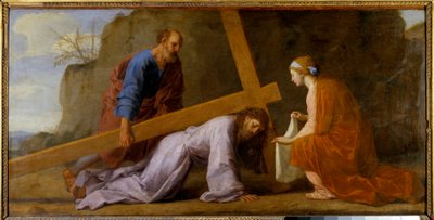 Gesù che porta la croce, c.1651 da Eustache Le Sueur