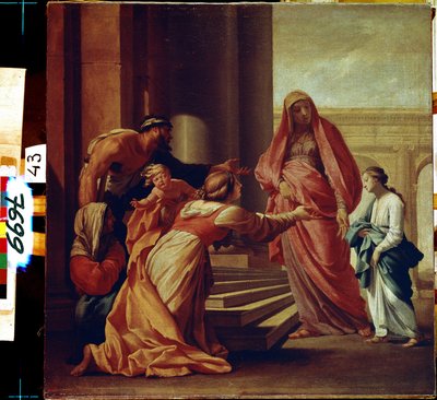 La Presentazione della Beata Vergine Maria da Eustache Le Sueur