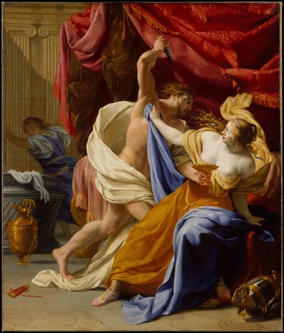 Lo stupro di Tamar da Eustache Le Sueur