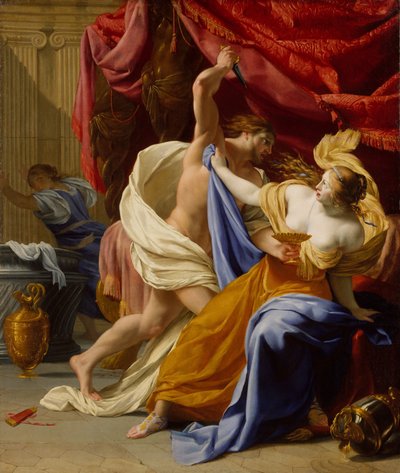Lo stupro di Tamar, probabilmente ca. 1640 da Eustache Le Sueur