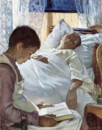Riflessione in Blu, 1887 da Eva Bonnier