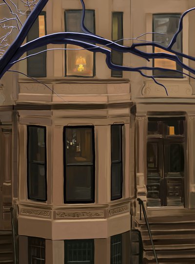 589 Settima Strada. Brooklyn (arte digitale) da Evan Sklar