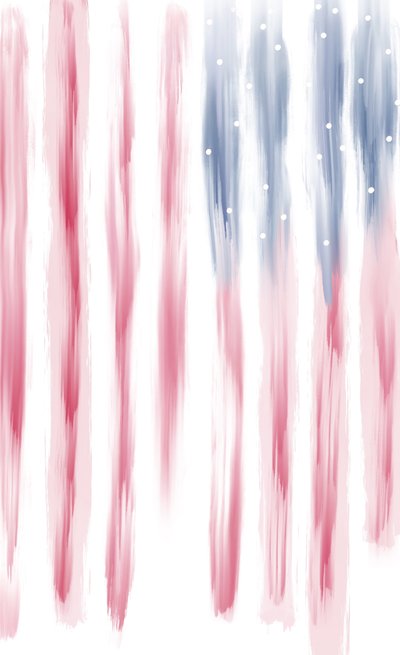 Violenza americana con le armi da fuoco (arte digitale) da Evan Sklar