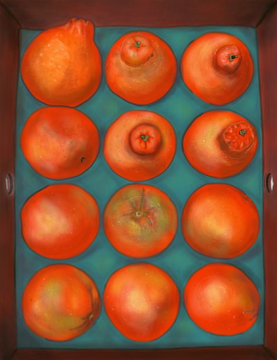 Scatola di arance da Evan Sklar
