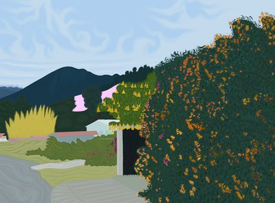 Chiriqui, Panama, c.2020-24 (arte digitale) da Evan Sklar