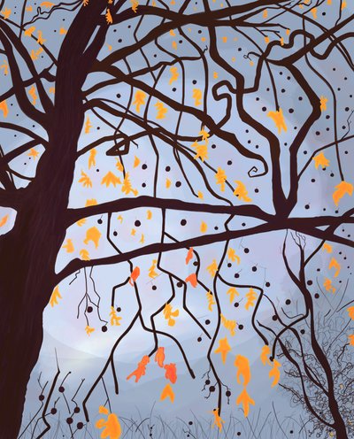 London Planetree , Brooklyn (arte digitale) da Evan Sklar
